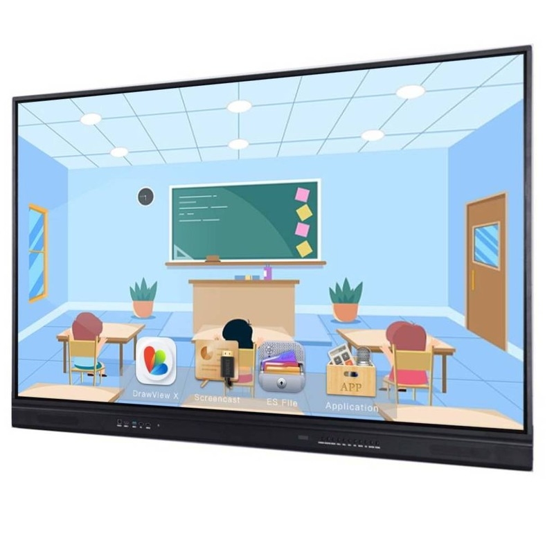 Resolución máxima 3840X2160 Display interactivo de panel plano para conferencias Mejore su experiencia en el aula