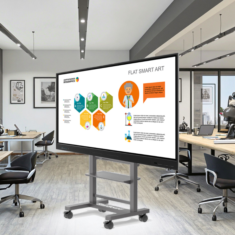 2025 IBoard FCC CE CB 65in Smart Interactive Whiteboard Android 13 Para uso educativo en el aula