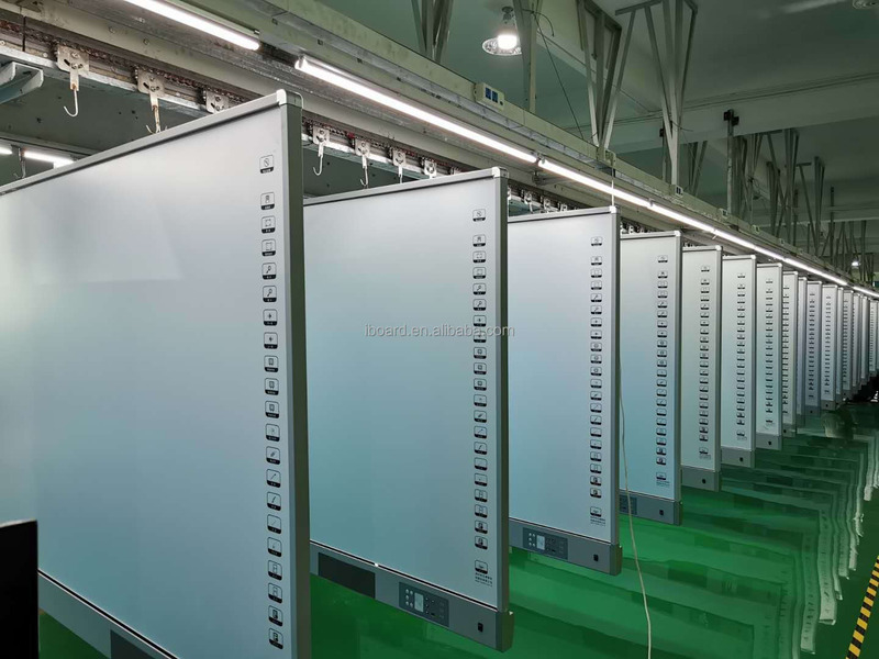 Tecnología táctil de infrarrojos Iboard Tabla blanca interactiva para gabinete Instalación Condición de almacenamiento Humedad 0%-95%