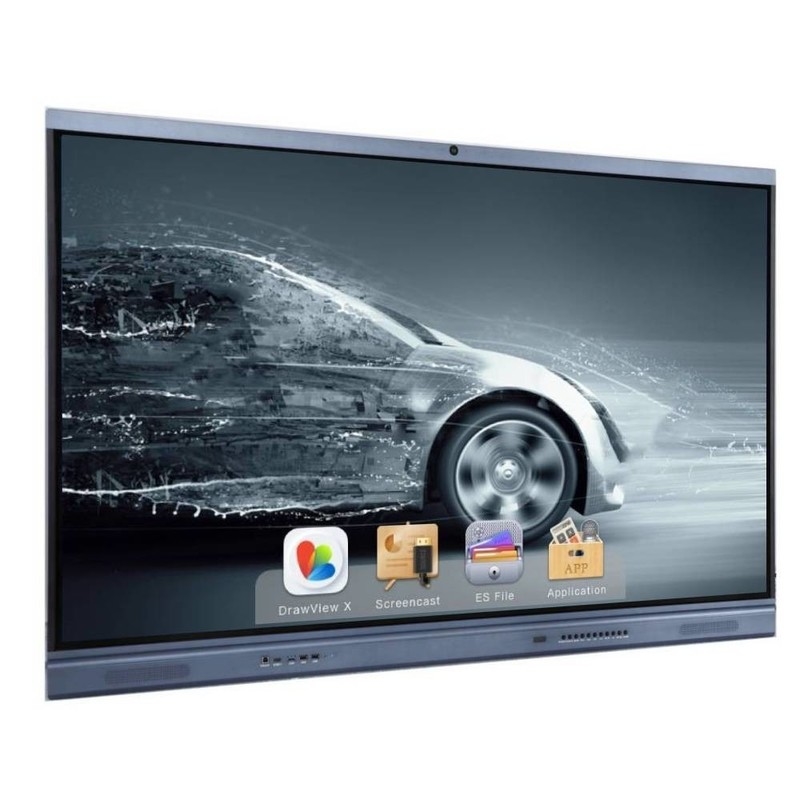 Precio de fábrica 4k 55 65 75 85 96 110 pulgadas pantalla táctil multilingüe software LCD inteligente Android tablero interactivo