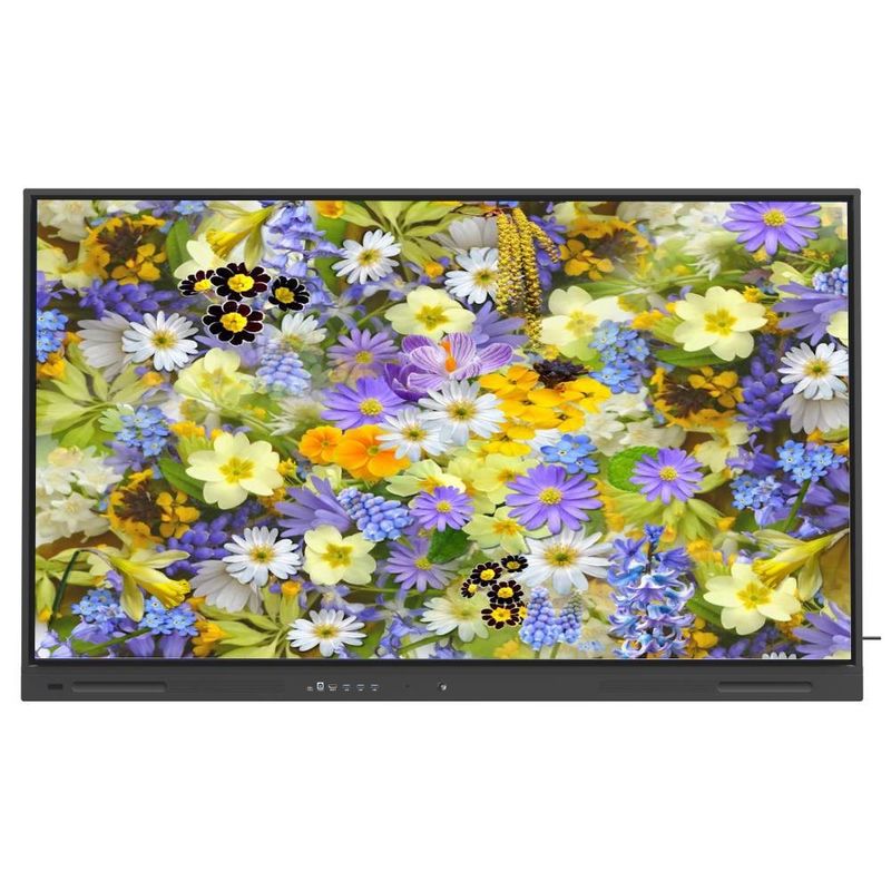 LCD Smart Board Elevar su Chromebook MAC Linux Windows Experiencia con HDMI USB VGA de salida Wifi para 65 75 86 de pulgadas Panel