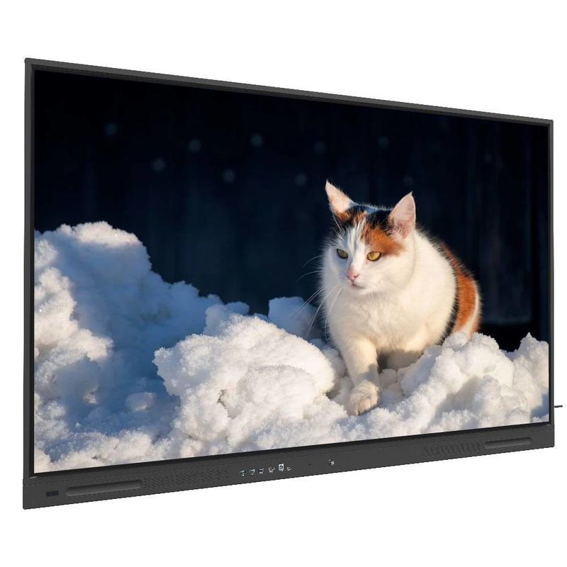 IR Interactivo Tablero blanco 450 nits 86 pulgadas Android 14 Toque Wifi VGA DP USB Recursos en la nube Smart TV Monitor Para uso en la oficina de la universidad