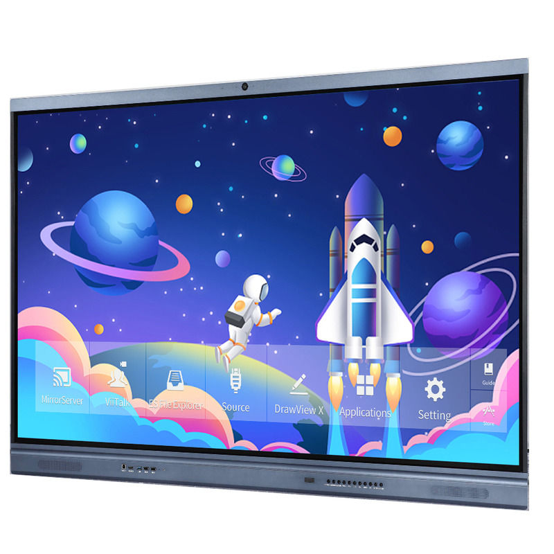 Pantalla táctil interactiva de superficie de nano o tablero cerámico para estándares en marco negro