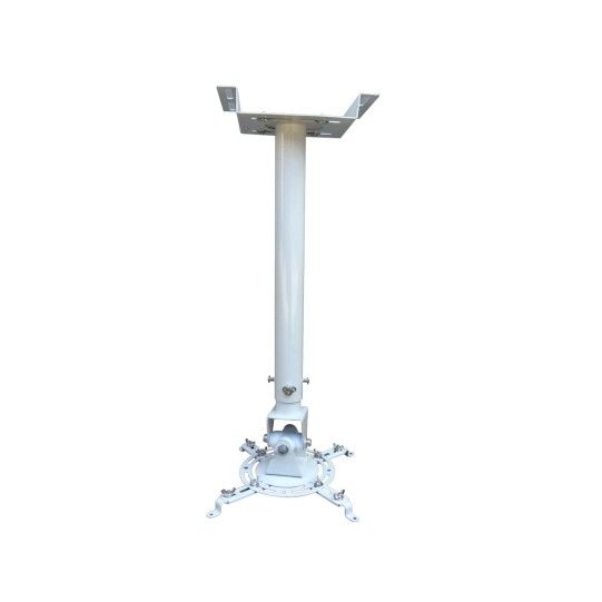 Proyector Brazo Montaje de techo universal para el proyector láser Rango ajustable 60 ~ 95 cm