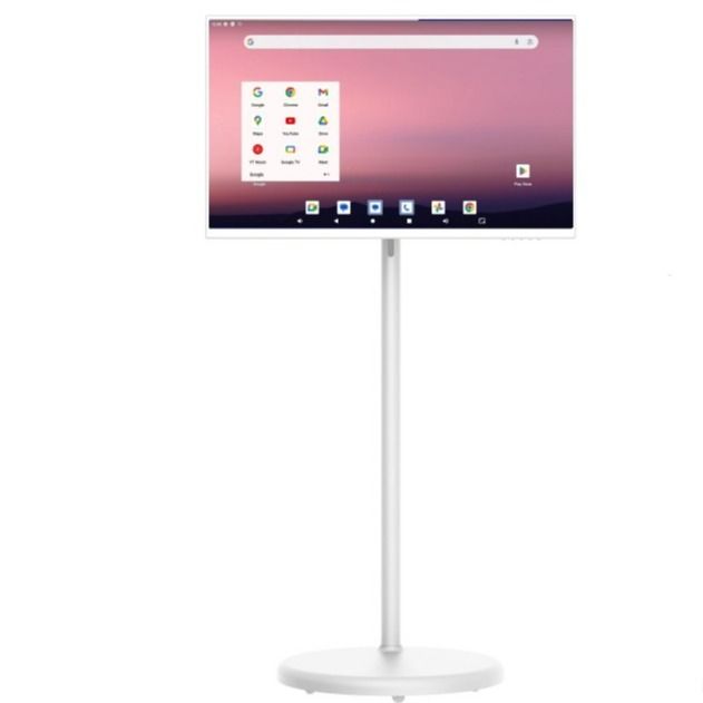 27 pulgadas Smart Screen portátil Smart TV giratorio para exhibición de la tienda / SOHO / al aire libre