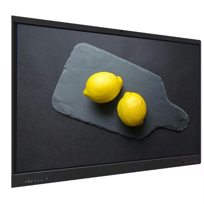 Pizarra interactiva 4K del fabricante Android 14 de 75 pulgadas, pizarra multimedia interactiva, panel de pantalla táctil digital para educación y reuniones