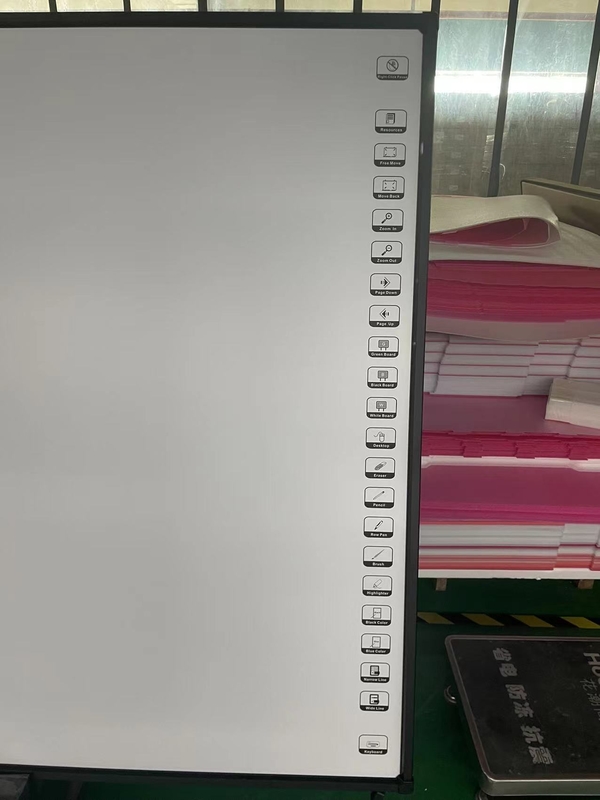 Fabrica mayorista Alta compatibilidad IBoard Interactivo Tablero Blanco Para la enseñanza en el aula Ángulo de visión amplio Interactivo Electrónico Tablero Blanco