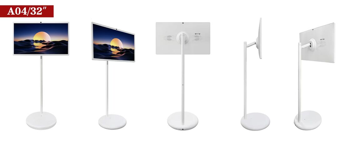 Pantalla táctil LCD de pizarra interactiva de 32 pulgadas con batería