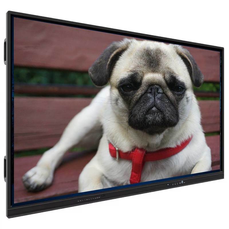 Precio de fábrica Alta calidad 4k 65 75 85 96 110 pulgadas Pantalla táctil Software multilingüe Pizarra digital interactiva Android para enseñanza y negocios
