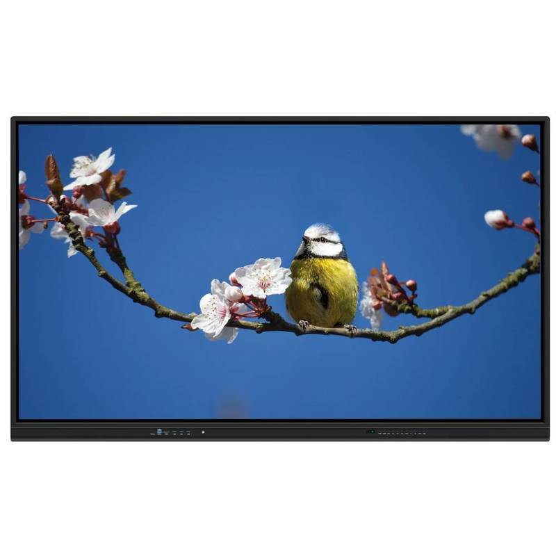 Pizarra interactiva LCD Smart Board con certificación Android 14/15 EDLA de 65/75/86 pulgadas, soporte multi-SO para enseñanza y reuniones