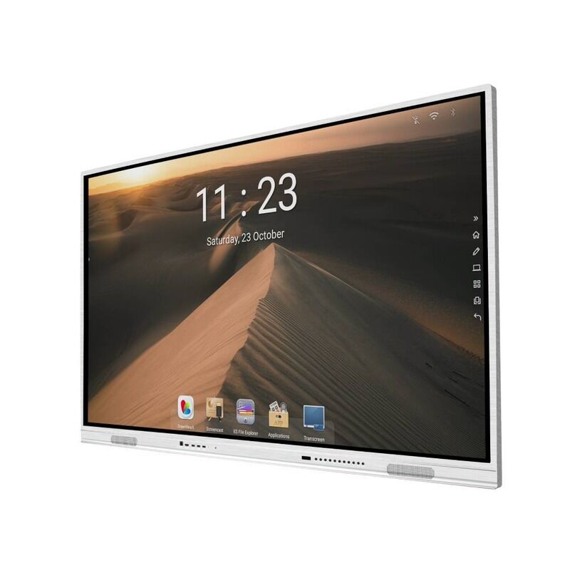 2x15W altavoces Monitor de pantalla táctil interactivo con micrófono opcional y tamaño del producto 1990 por 1203 por 113mm Diseñado para salas de reuniones