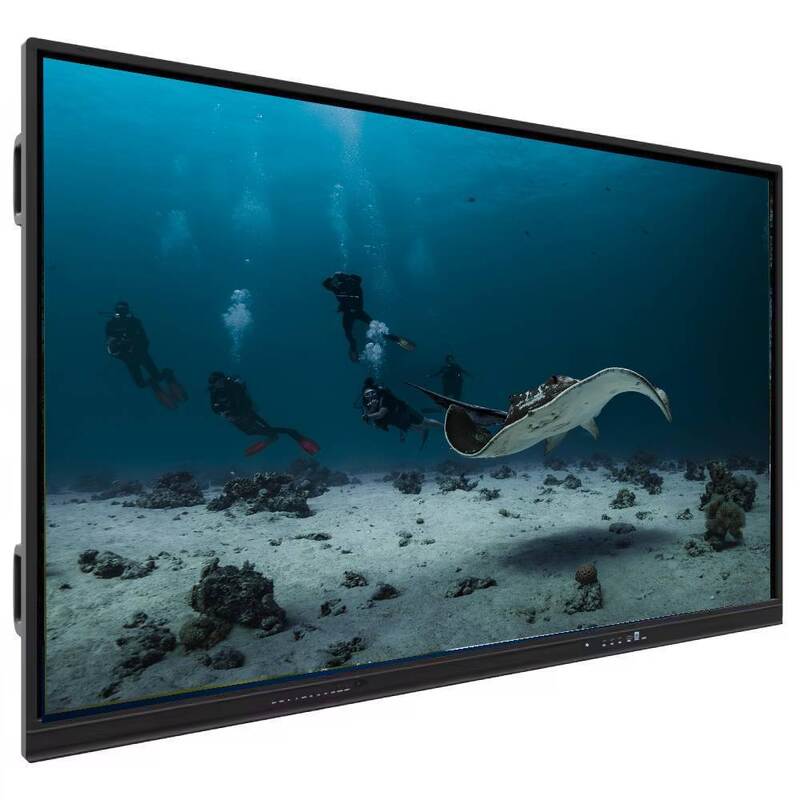 IBoard 55-98 pulgadas Interactivo Whiteboard Smart Tablero de enseñanza con pantalla 4K HD Sistema dual Windows y Android Vidrio templado anti-reflejo