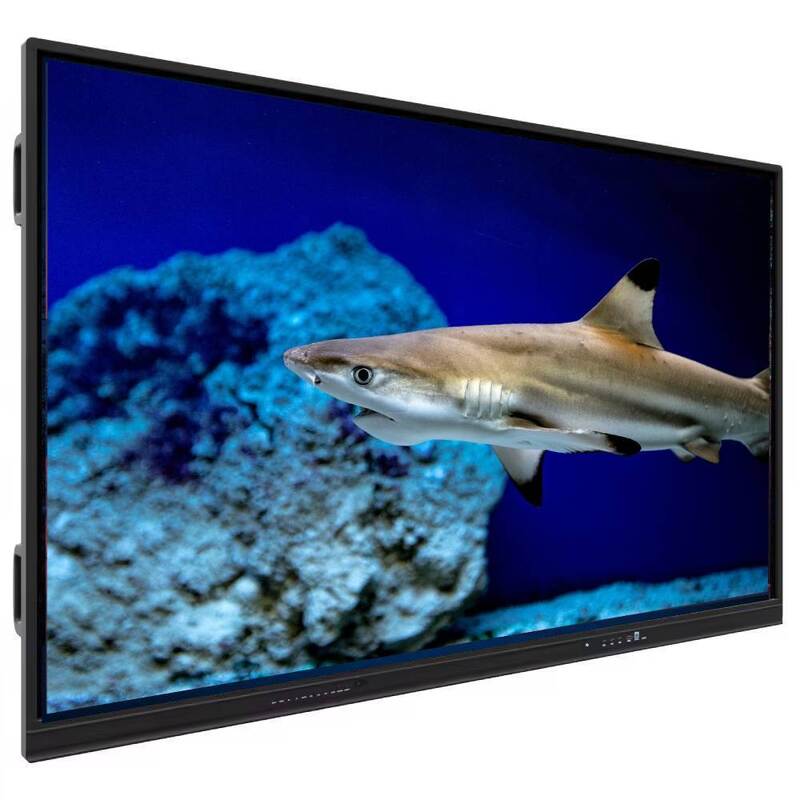 Panel plano interactivo con 20 puntos de contacto 350 Cd/m2 Brillo y 50.000 horas de vida útil para una enseñanza y colaboración mejoradas