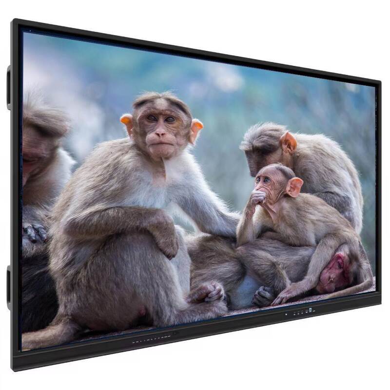 Panel plano interactivo LCD con relación de aspecto 16:9 soporte de sistema operativo dual e entradas HDMI para una enseñanza mejorada