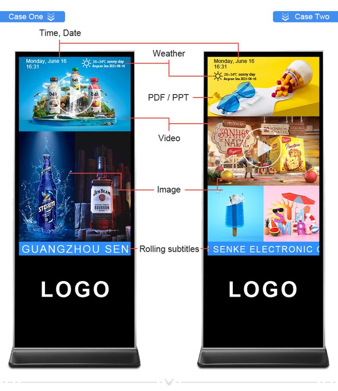 Pantalla LED móvil de cartel con pantalla LED portátil para publicidad comercial y eventos