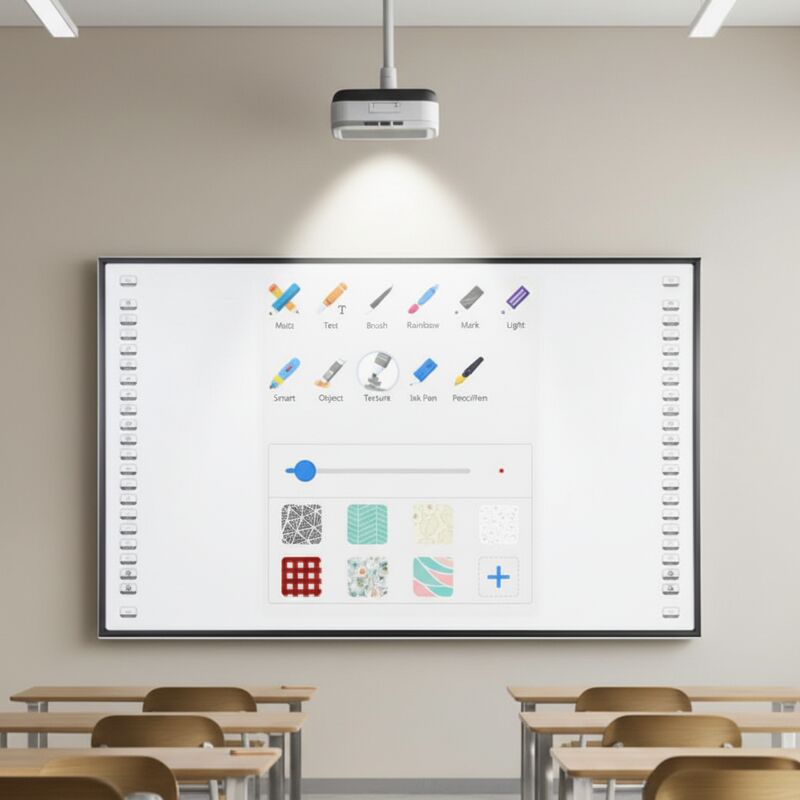 Tablero interactivo de 86 pulgadas con pantalla táctil capacitiva de 20 puntos y visualizador de píxeles de 8 MP para conferencias y educación