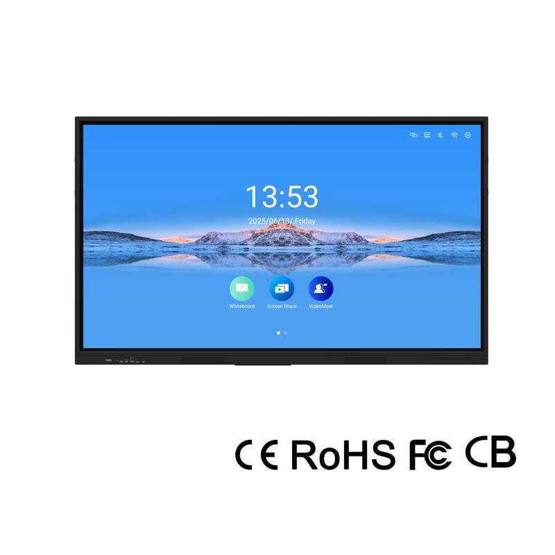 Pantalla táctil interactiva de 65 pulgadas Software básico de escritura del sistema Android con función de IA Costos más baratos Función potente
