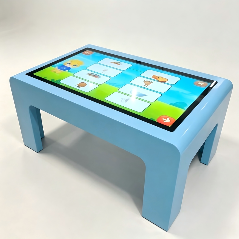 Mesa interactiva táctil Mesas inteligentes con pantalla táctil para niños de 43 pulgadas