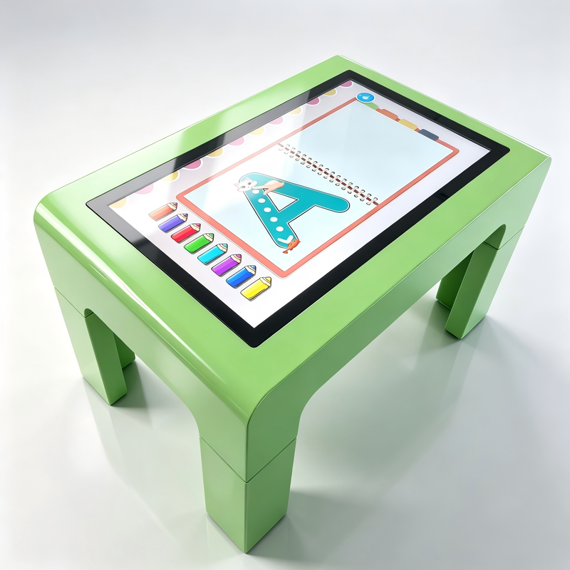 PCAP Tabla de pantalla táctil 32 43 55 pulgadas PC Win OS Piernas desmontables para niños Reuniones de pre-educación