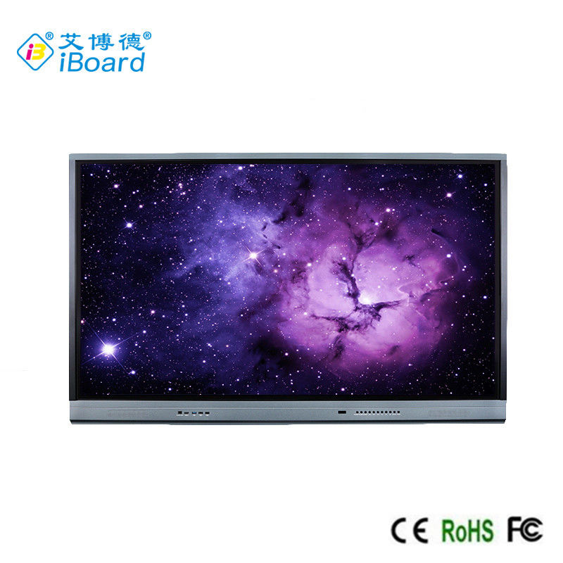 86 pulgadas de panel plano interactivo de aluminio montado en la pared, Android 13, 4 + 32G, 3840 x 2160
