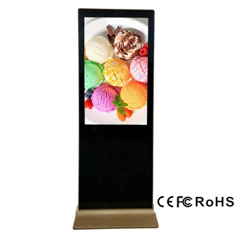 Diseño personalizado en interiores Supermercado LCD Display publicitario Stand Quiosco de señalización digital