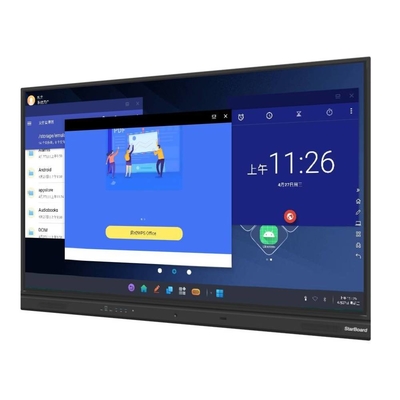 Tabla interactiva de infrarrojos de alta precisión con conexión de puerto USB Diseño personalizado Display interactivo de panel plano