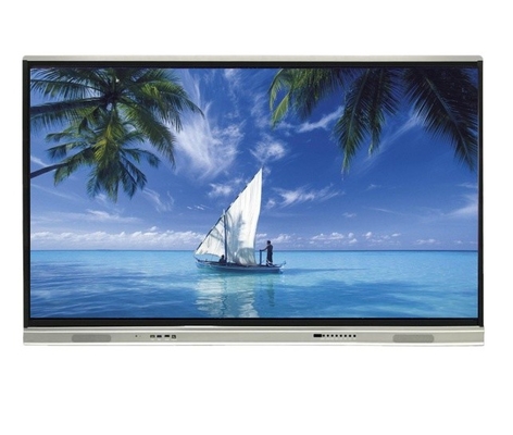 monitor interactivo electrónico elegante grande de la pantalla táctil de 4K LCD Whiteboard para la escuela