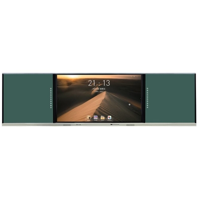 Tabla negra inteligente personalizable grabable 75 86 98 pulgadas tabla blanca interactiva pantalla táctil interactiva tabla verde