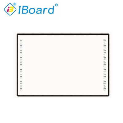 Tabla de proyección interactiva 4K 82 85 102 Pulgadas Barra lateral 10 puntos táctiles USB PC Pluma Dedo de escritura Tabla blanca para escuelas