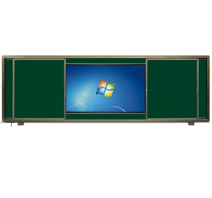 Tablero interactivo de 75/86 pulgadas con tableros corredizos para el aula escolar