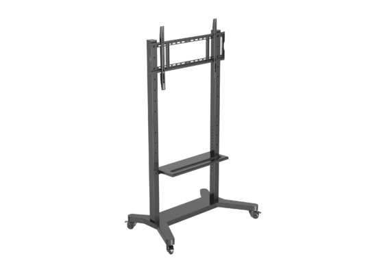 Estante móvil ajustable para TV Tabla blanca interactiva 55/75/86 pulgadas Ruedas silenciosas