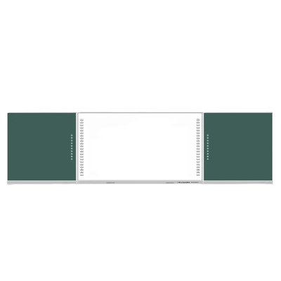 Reconocimiento de mano interactivo Tabla verde inteligente 16:9 Multi toque 10-32 puntos 8 64G RAM ROM Android PC Tabla blanca