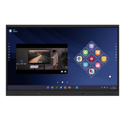IR Interactive Whiteboard EDLA Google Certificado Negro Android OPS 40 Puntos Monitor con sensor de luz NFC Para el niño escolar