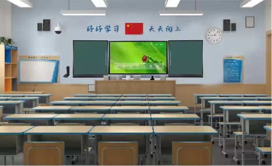 86 pulgadas ABA Intelligent Blackboard IR 20 puntos táctiles con Android Windows OS Micrófono de cámara incorporado para salas de juntas