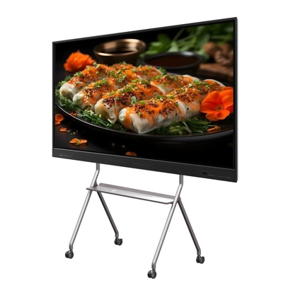 Panel plano de pizarra interactivo Smart Touch Monitors TV 4K Ultra HD Pantalla con PC todo en uno para negocios y enseñanza