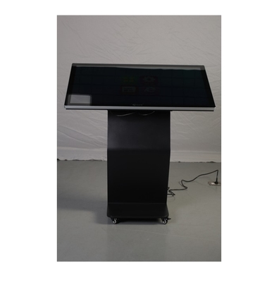 Display de kiosco LED de 43 pulgadas de talla de piso de pie CE FCC Interactivo táctil Digital Signage Sistema de ventanas para la publicidad empresarial