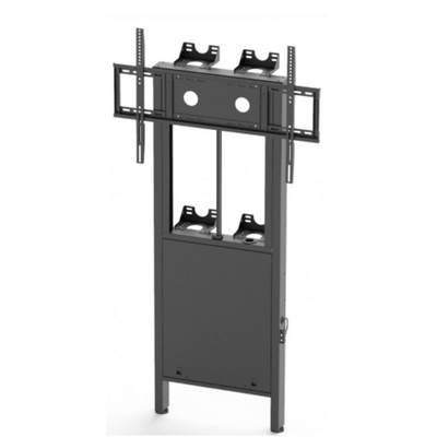 Soportes móviles electrónicos de altura ajustable o soporte de piso para soportes de TV de tablero interactivo