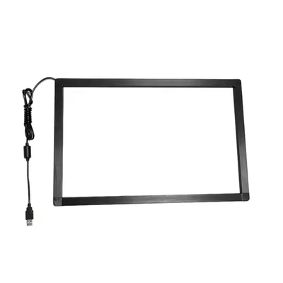 Conexión USB de 19 a 200 pulgadas de infrarrojos Toque de vidrio abierto Marco para pantallas kiosco de pared de vídeo