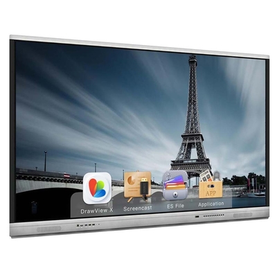 All In One Interactive Whiteboard Display de 75 pulgadas con todo en un dispositivo y 20 puntos IR Touch