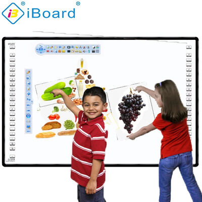 Tecnología de infrarrojos Iboard Interactivo Tabla blanca Presencia global en 78/80/82/86/90/96/102 pulgadas Tamaños para las necesidades