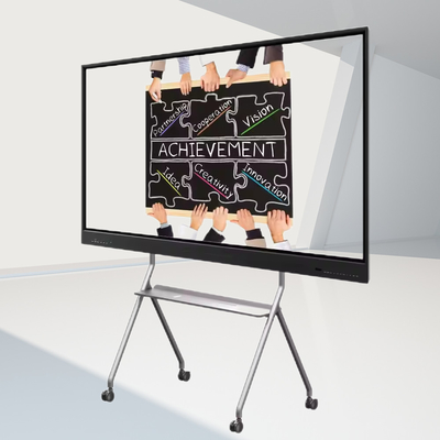 86 pulgadas 4k Digital Smart Panel Flat Multi-Touch Screen Tableros interactivos para la Conferencia de reuniones de enseñanza escolar