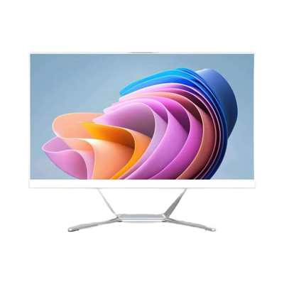 Fabrica OEM 21.5' 23.8' 27 pulgadas de monitor de escritorio con cámara web incorporada Todo en uno Android y sistema Win con toque capacitivo