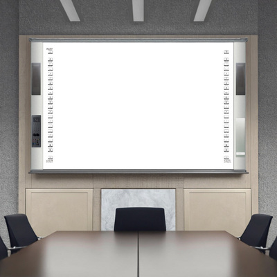 Fabrica Directo Android Win Sistema dual Cerámica 96 pulgadas Personalizar todo en uno Interactivo 20 puntos de contacto IR de infrarrojos Tablero blanco para la enseñanza de la educación y uso en el aula