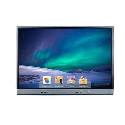 iBoard 75 pulgadas 50 puntos táctiles interactivos panel plano Smart pantalla táctil digital interactivo pizarras blancas Smart Board para la enseñanza escolar