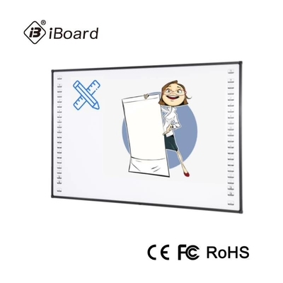 32768*32768 Resolución Iboard Tablero interactivo con superficie cerámica y 0%-95% de humedad Condición de almacenamiento