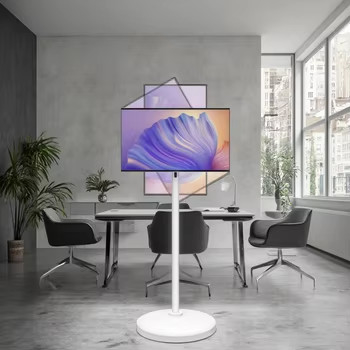 Pantalla táctil de 32 pulgadas Smart TV portátil IPS giratorio 1920x1080 10 puntos Tecnología táctil G G para Windows XP / 7 / Linux