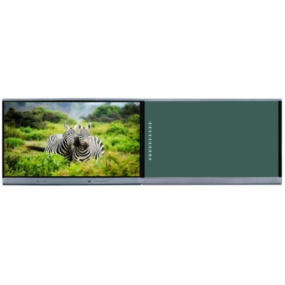 iboard 86 98 pulgadas Tipo 1 + 2 Smart Android PC Cámara Mic Wifi 10-32 puntos Tabla blanca grabable para reuniones / aulas / capacitación colaborativas y atractivas