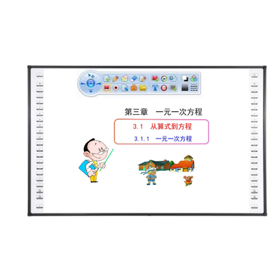 Fabrica de iboard 22 Cortes de cada lado Tecnología infrarroja Interactivo Panel táctil Display con tecnología electrónica Para la universidad Interactivo Tablero blanco Tablero blanco