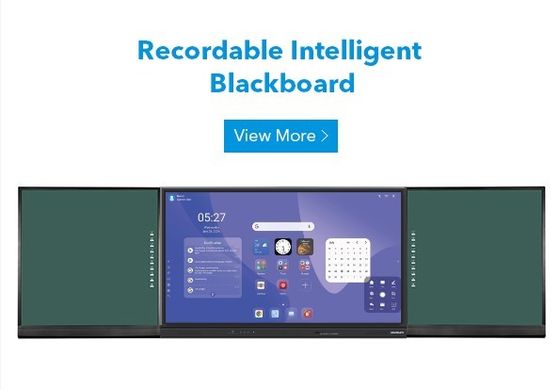IBoard Factory Direct Universidad Escuela Interactiva Smart Negro ChalkBoard Marker Pen Tablero blanco Tablero verde Panel táctil Display 75 86 98 pulgadas Para educar Interactivo Panel plano con tablero lateral IR