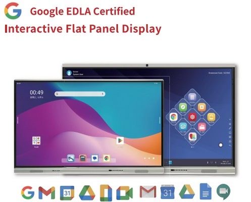 Bluetooth 5.0 Interactivo Monitor de pantalla táctil montado en la pared o soporte móvil para la instalación personalizada